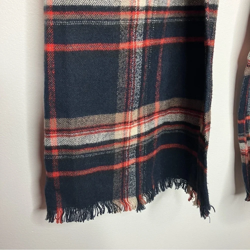 Gap plaid flannel scarf‎ one size